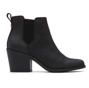 Toms Black Everly Booties - 8.5